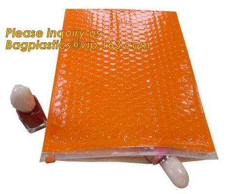 Slider Padded Bags/Colorful Zip lockkk Bubble Bags,Zipper Bubble Bag Postage Packaging Anti-static Packaging Heat Insulatio