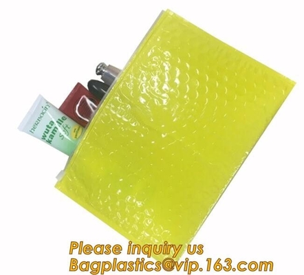 Slider Padded Bags/Colorful Zip lockkk Bubble Bags,Zipper Bubble Bag Postage Packaging Anti-static Packaging Heat Insulatio