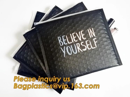 Cosmetic Pink Slider Padded Bag/Silver Zip lockkk Bag With Bubble,Padded Envelopes Cheap Aluminium Foil Zip lockkk Holographic