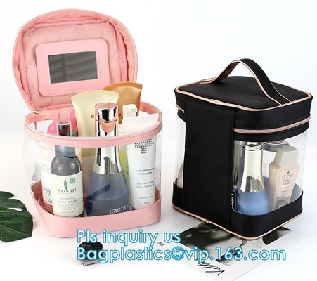 promotion Zip lockkk cosmetic PVC bag, pvc vinyl costmetic bag for packing, Cosmetic Bag with Zipper Candy Carry Bag, packs