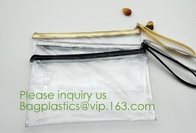 Packaging Bag Customized PVC Zipper Bag,frosted slider transparent Ziplockk water proof clear pvc custom bag bags zipper