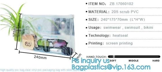 Factory Products Custom Cheap LDPE/HDPE poly zip lock plastic bag with own logo, Clear plastic bag with slider