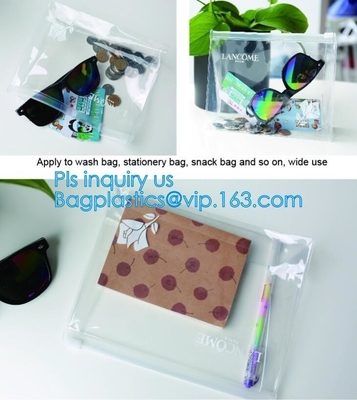 plastic slider zip lock plastic cosmetic bags with customer printing, stand up zipper bag/mattress storage bag with zipp