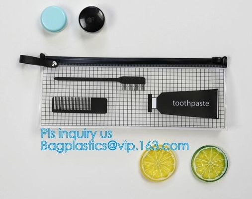 matte frosted PVC slider zipper bag plastic bag with zipper/pvc zipper lock slider bag/resealable pvc slider zip poly ba