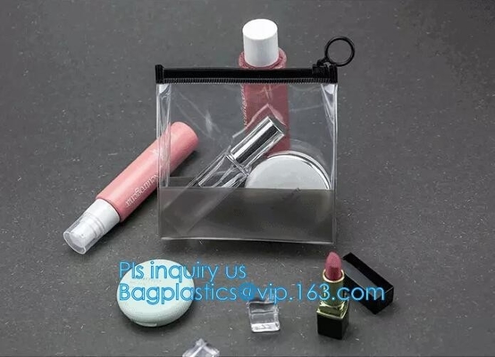 Slider zipper Plastic bag for file bag, clothing packaging bag with zipper/clothes packaging bags/PVC slider bag