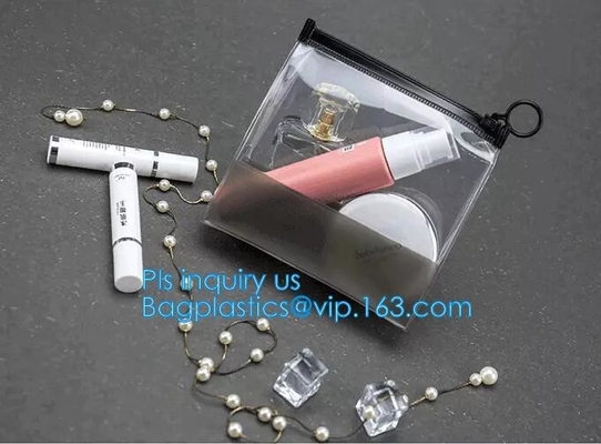 Slider zipper Plastic bag for file bag, clothing packaging bag with zipper/clothes packaging bags/PVC slider bag