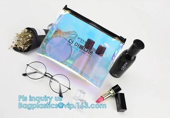 Frosted PVC Slider Zipper Packing Bag For Clothes, vinyl slider bags/ PVC EVA zipper bag, Slider Zipper PVC Pouch Clear