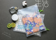 Flat Pouch Bag Type Clear PVC Plastic Slider Zip lockkk bag, swimwear packaging eva bags,slider zipper bags for towel, slid