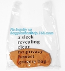 Beach Tote Bag Pvc Handle Bags, Handle Zipper lock Transparent Clear pvc Packaging bag, PP PVC handle bag for packages
