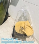 Beach Tote Bag Pvc Handle Bags, Handle Zipper lock Transparent Clear pvc Packaging bag, PP PVC handle bag for packages