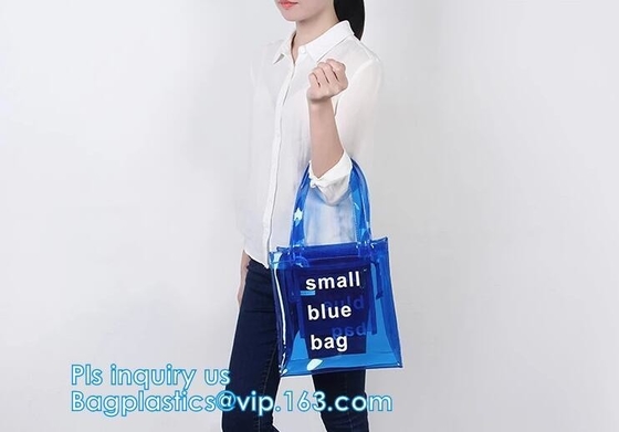 Fashion Women Handbag Transparent Pvc Clear Beach Single Shoulder Bag, promotional pvc shoulder bags, wallet, purse, pac