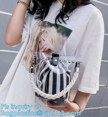Fashion Ladies PVC Handbag PVC Tote Bag Waterproof Handbag, Vivid printing promotional pvc handbag, pvc branded handbag