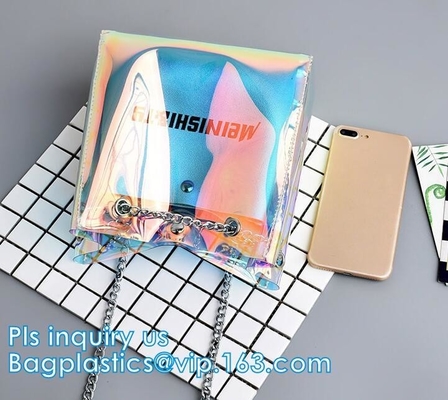 High quality unique PVC PU ladies bag handbag, 100% Clear Purse PVC Beach Clear Handbags, women's bag/handbag/traveling
