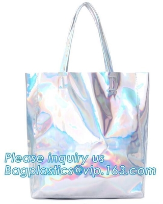 promotional PVC handle bag, Pocket Beach Shoulder Bags, Simple designed plastic beach bags, eco handle pvc blanket packi