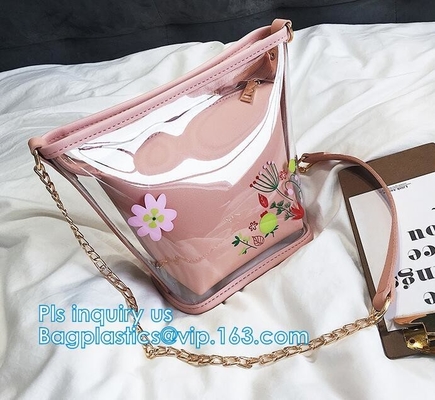 shopping bag plastic bag sizes standard promotional shoulder bag waterproof, Tote Bag Fashion Pvc beach bag, tote, handy