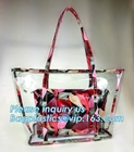 Recycle Shopping Bags Leather Felt Pu Glitter Clear Pvc Canvas Travel Makeup Toiletry