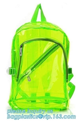 Compostable Shopping Bags Multi Pockets School Outdoor Daypack Backpack