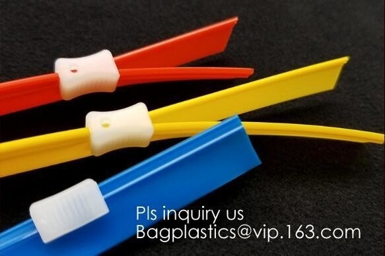 multi colored pe self-locking flat zipper, metal zipper,non-toxic PE zipper, PVC/PP Slider Zipper, Teeth PP Slider Zippe