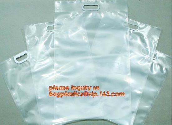 1 kg 2 kg 5 kg rice packaging bag with handle plastic bags for rice packaging,Eco friendly original square bottom strong