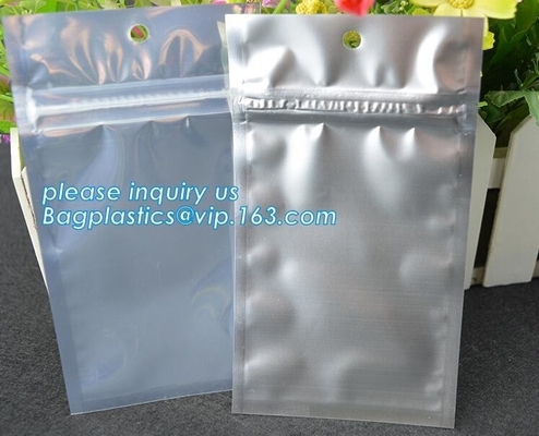 Metallized Stand Up Pouch Snack Packaging Laminated Aluminum Foil Flexible