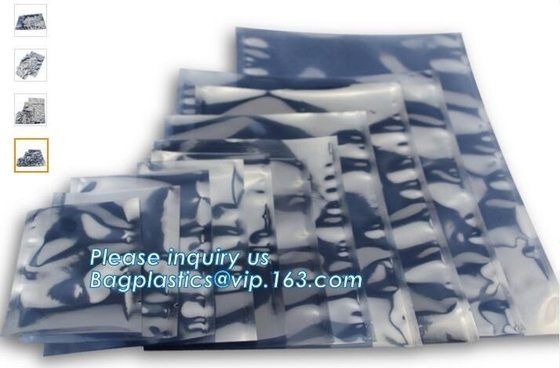 Printed Anti-static LDPE Foil ESD Anti Static Shielding Antistatic Plastic Zip Lock Packing Moisture Barrier Mbb Vacuum