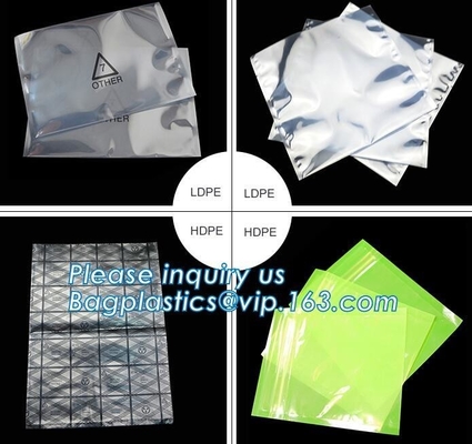 Packing electronic PCB custom printed Zip lockkk vacuum plastic pouch esd moisture barrier aluminum bag bagplastics bagease