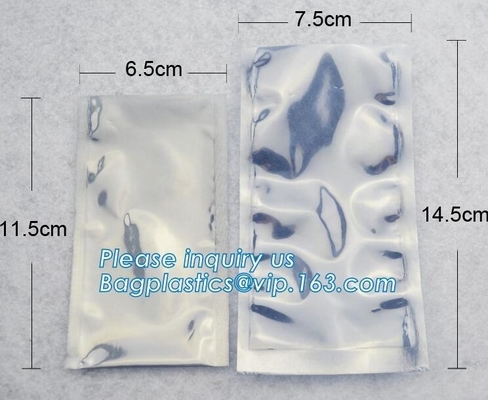 Packing electronic PCB custom printed Zip lockkk vacuum plastic pouch esd moisture barrier aluminum bag bagplastics bagease