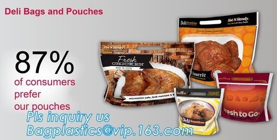 quality fried chicken bag,roasted chicken Zip lockkk packaging bag,hot roast chicken bag, Hot roast chicken bag/Instant chi