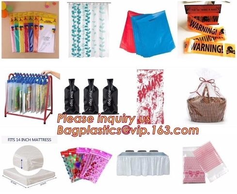 Custom Plastic Biodegradable Disposable Christmas Giant Gift Bag