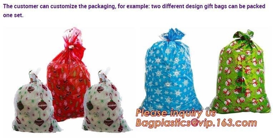 Bagease Pack Gift Wrapping Chritmas Bike Bag , Jumbo Bike Gift Bags