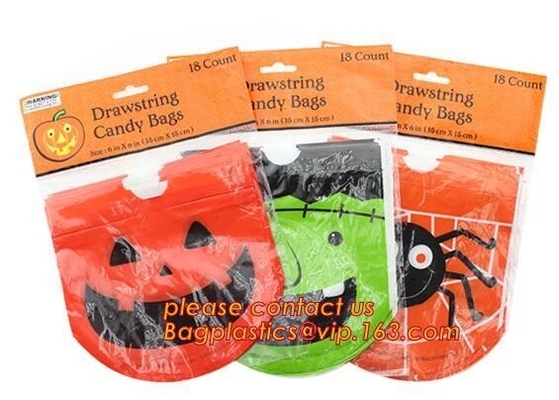 halloween treat bags,Decoration gift tote sack halloween treat candy bag,Pumpkin &amp; Ghost &amp; Bat &amp; Frankenstein &amp; Vampire