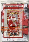 Christmas Decorative Plastic Door Covers PE Santa Celebration Plastic Posters Door posterparty disposable giant snowman