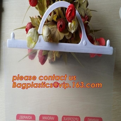 hook plastic pvc slider bag zipper slider bags slider Zip lockkk bag for swimwear packaging,swimwear packaging bag with zip