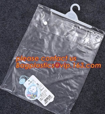 Swimwear Packaging Pouch With Zip lockkk Top,Gusset Bag Bikini Zipper Packaging Swimwear Bags,hanger hook plastic underwear