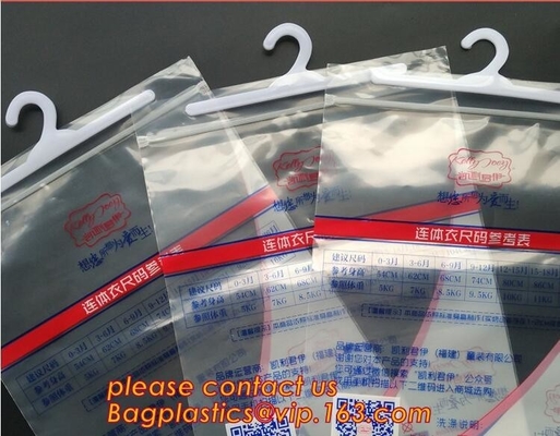 Gift Biodegradable Laundry Bags Hanger Hook Underwear Packaging