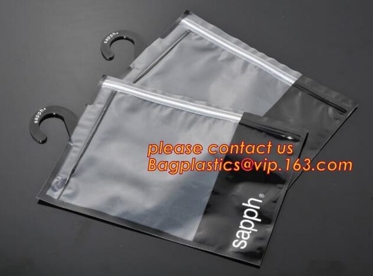 plastic custom plane hanger bag for clothes,Fashion custom hanger pvc Zip lockkk packing bag bag for clothes package bageas
