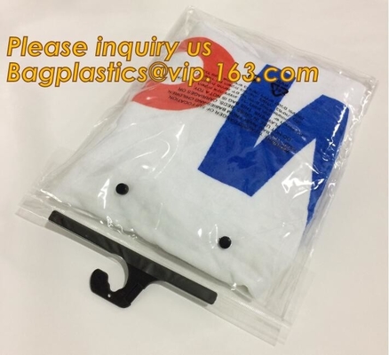 waterproof pvc swimwear bagwith hanger/pvc bikini bag/plastic bikini packaging bag plastic Zip lockkk bag swimwear  bagease
