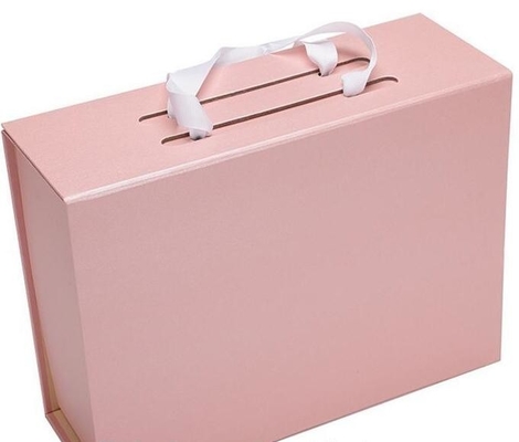 Custom Design Luxury Small Paper Cardboard Drawer Box,Pink Paper foldable gift box packaging Skin Care Cream Cosmetic Bo