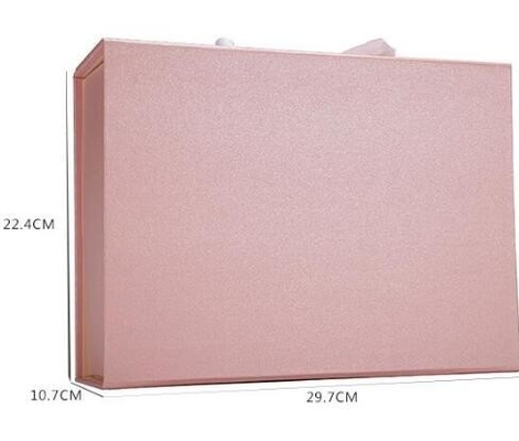 Custom Design Luxury Small Paper Cardboard Drawer Box,Pink Paper foldable gift box packaging Skin Care Cream Cosmetic Bo