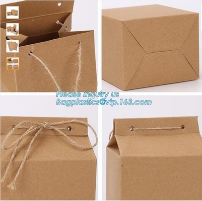 Luxury paper twisted handle carrier bag,Event brand promotional matte luxury paper carrier bag with cord handle, bagease