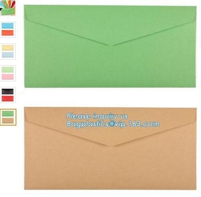 Wholesale recycle printing colorful gift custom kraft paper envelope packaging,OEM customized mini handmade offset print