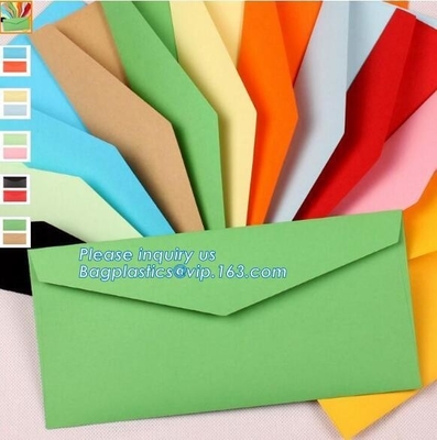 Wholesale recycle printing colorful gift custom kraft paper envelope packaging,OEM customized mini handmade offset print