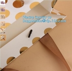 Custom shopping printed carrier handle luxury cheap white kraft logo small wine bottle food jewelry paper gift packaging