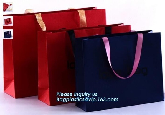 Luxury Carrier Bags,Custom pattern luxury printing carrier bag with handle,Gift Bags 8x4.75x10.5&amp;quot; - 25pcs Bag Dream