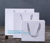 design luxury white custom brown craft recycle wine bottle carrier christmas packing bag gift shopping printed kraft pap