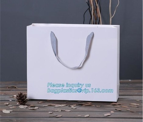 design luxury white custom brown craft recycle wine bottle carrier christmas packing bag gift shopping printed kraft pap