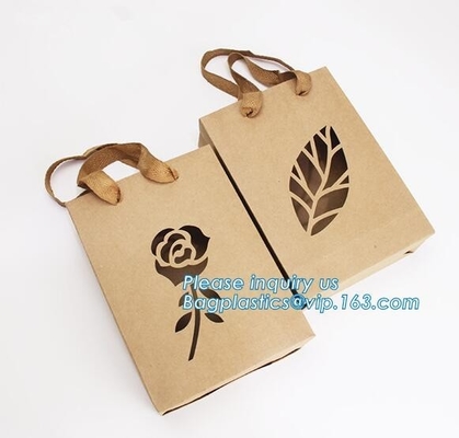 Recyclable High End Luxury Shopping Gift Carrier Packaging Custom Printing Black Retail Paper Bag,paper carrier bag gift