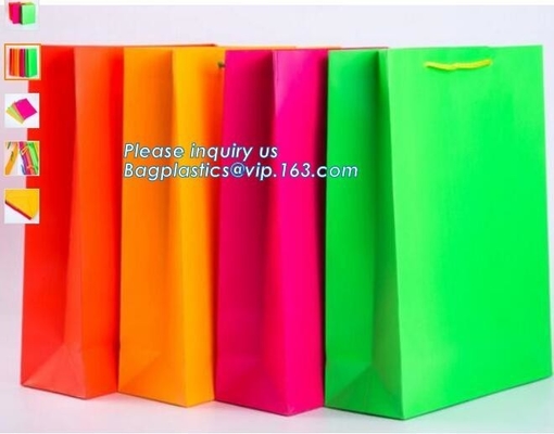 Recyclable High End Luxury Shopping Gift Carrier Packaging Custom Printing Black Retail Paper Bag,paper carrier bag gift