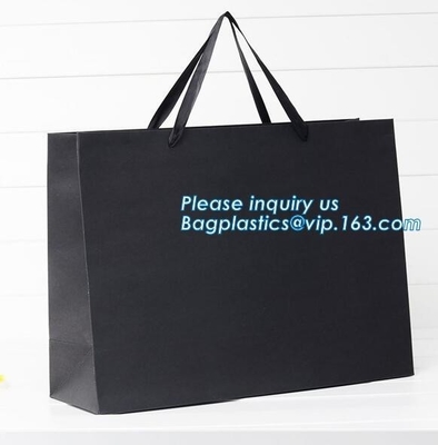 Very Strong & Luxury Paper Gift/Carrier Bag Pack of 50,Apparel Handle Paper Carrier Bag,luxury paper carrier bags for UK