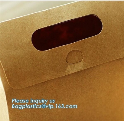 china custom design luxury shopping gift paper carrier bag template,Luxury Kraft Brown Paper Shopping Gift Jewelry Paper